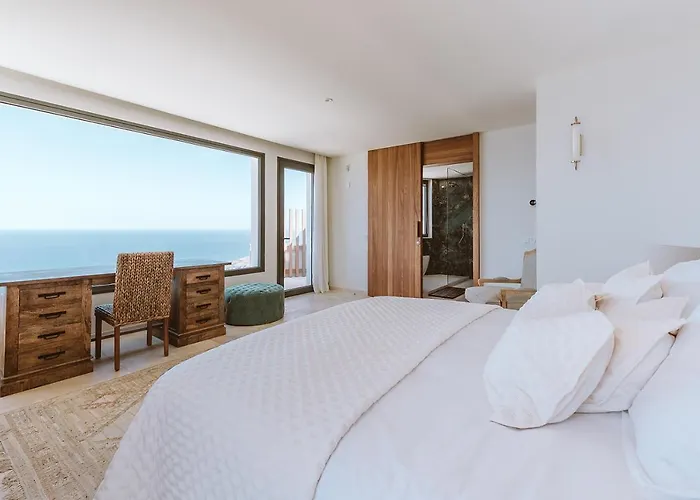 Serenity On The Cliff With Climatized Pool Villa El Sauzal