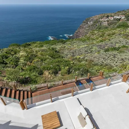 Villa Serenity On The Cliff With Climatized Pool Sauzal