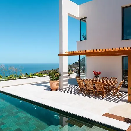 Serenity On The Cliff With Climatized Pool Villa Sauzal